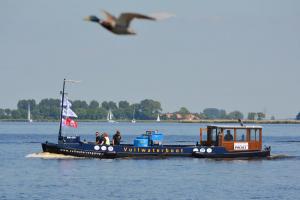 Vuilwaterboot in Friesland