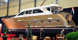 Nice ship on Belgian Boat Show 2014