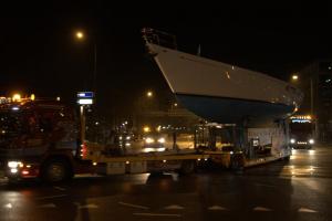 HISWA Amsterdam Boat Show nachttransport 2014